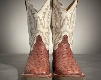 Ostrich  Cowboy Boots