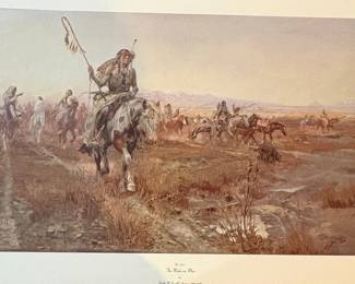 The Medicine Man by Charles M. Russell Print