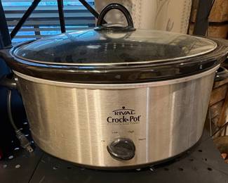Rival 5 Qt. Crock Pot Slow Cooker - Model SC-50SS