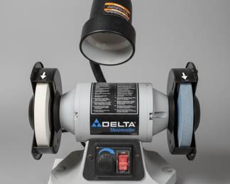 Delta ShopMaster GR 250 6-Inch Bench Grinder with Light