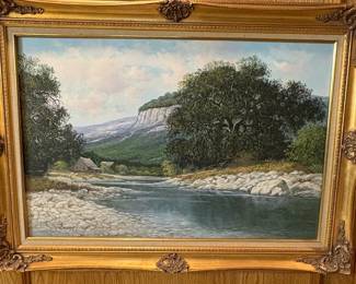 C. Summey Landscape Oil Painting