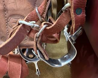 Western Bronco Saddle and Rodeo Gear Set