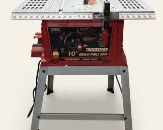 Tradesman BTS10BW 10" Bench Table Saw