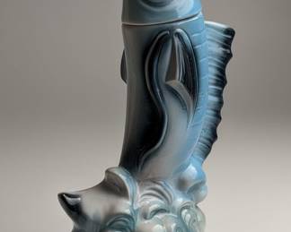 1957 Jim Beam Marlin Fish Decanter by Regal China