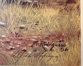 A. Rodriguez "The Mountain Man" Limited Edition Print
