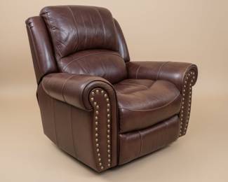 Chateau D’aX Brown Leather Rocker 