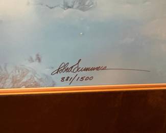 Robert Summers "Winter Camp" Limited Edition Print