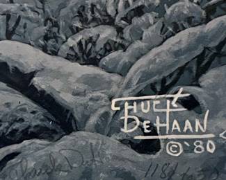 The Trapper's Vigil by Chuck DeHaan