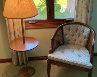 Chair  Lamp Set