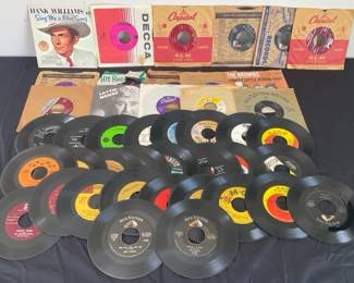 42 Vinyl Records 45 RPM