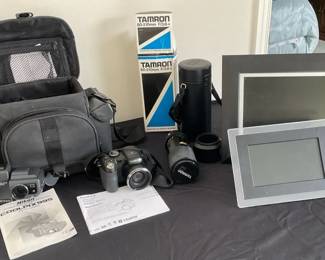2 Digital Cameras  Tamron
