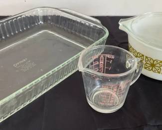 3 Pieces Of Pyrex