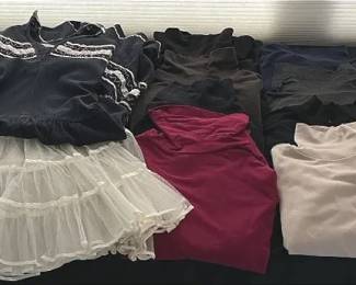 Dresses, Blouses,  Turtlenecks