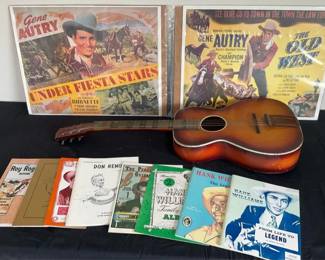 Guitar, Gene Autry Posters,  Country Music Star Books