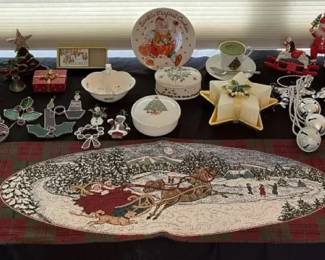 Holiday Stained Glass, Jamestown China,  More