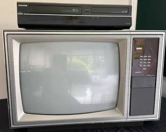 RCA Colortrak TV  Toshiba DVD
