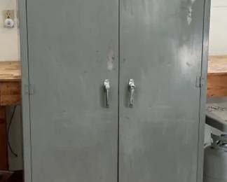 Double Door Garage Cabinet