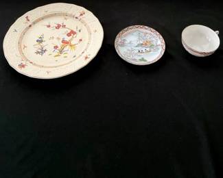 Mikasa Shangri La Plate  Japanese Tea Cup  Saucer