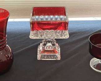 Ruby Red Glassware