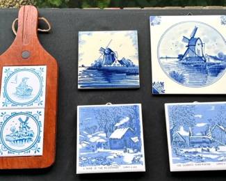 Holland  Blue  White Wall Decor