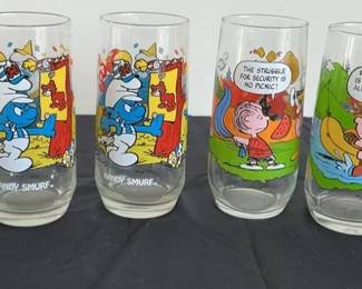 Vintage McDonald Glasses  Mickey Mug