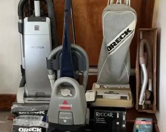 Oreck, Bissell, Intuition Vacuums  Accessories