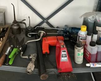Various Garage  Auto Supplies