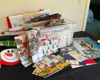 Tub Of Gifting Supplies All Occasions