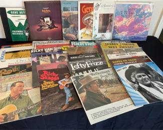 30 Vinyl Country Records