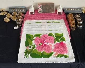 Dining Placemats, Napkin Rings,  Knife Rests