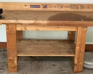 Irving Tradesman Workbench  Vise