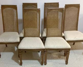 Cane Back Dining Chairs