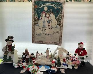 Snowman Holiday Decor