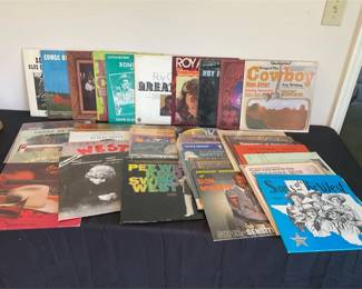 40 Vinyl Records Country