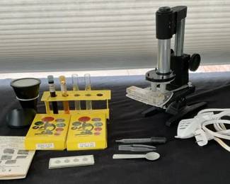 Gilbert Microscope  Lab Set