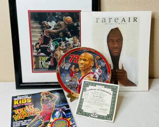 Michael Jordan Signed Collectibles