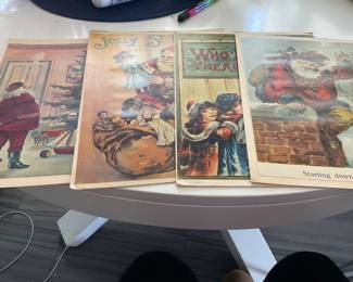 Vintage holiday illustrations