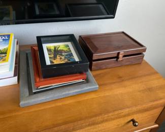 Frames, handmade jewelry box