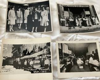 Vintage black and white photos, JC PENNEY EARLY YEARS