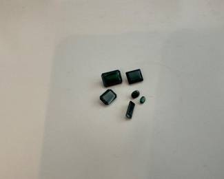 34.2 karats green tourmaline