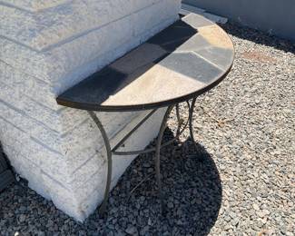 Tile half table