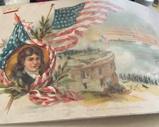 Star spangled banner illustration 