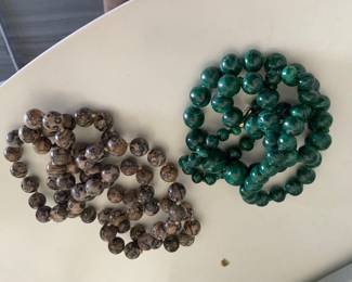 Stone necklaces