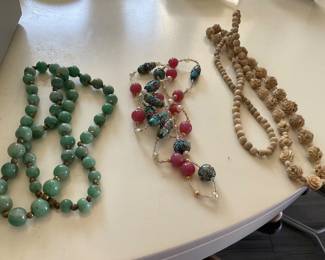 Stone necklaces