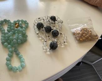 Stone necklaces