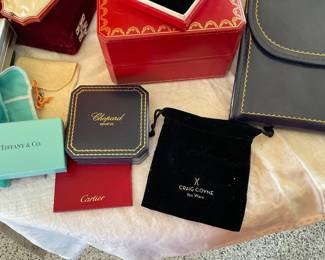 Vintage jewelry boxes 