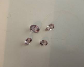 12.9 karats, kunzite or pink tourmaline 