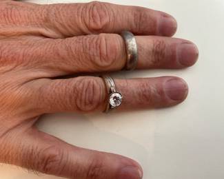 George Sawyer mokume gane rings