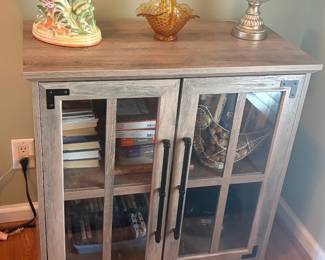 Small modern display cabinet