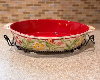 Oval Temptations bowl